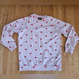 Hugo Loves Tiki x Kip & Co Heart Sweatshirt Size S